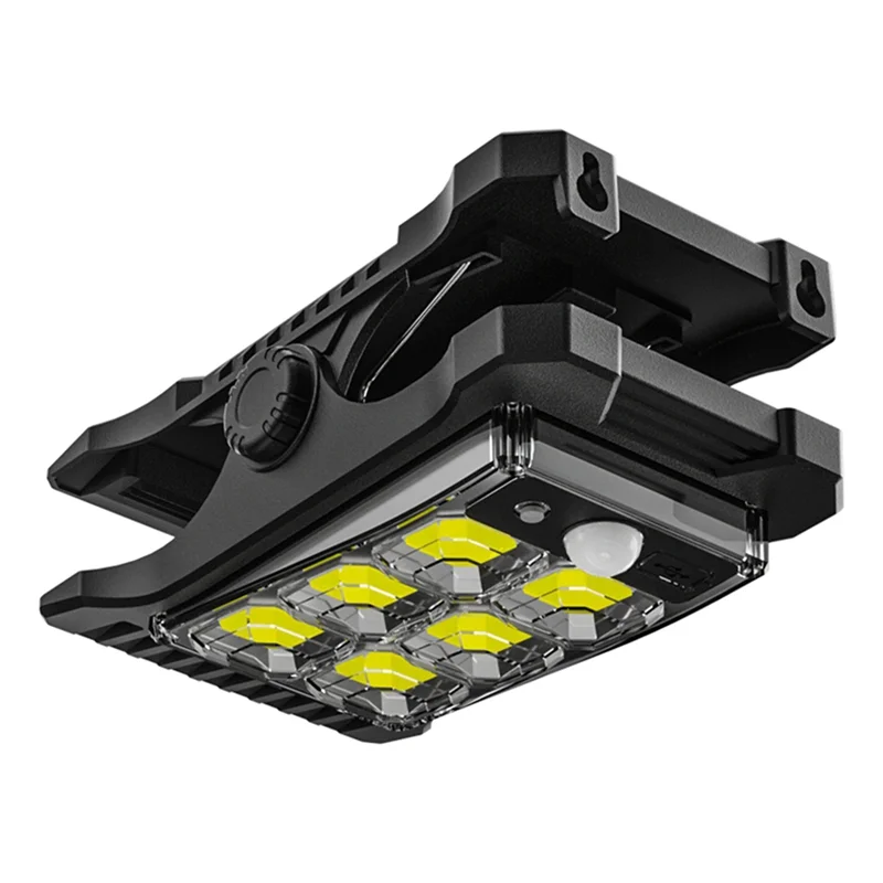 Solar Lade Garten Klemme Licht Solar Motion Sensor Licht Wasserdichte Sensor Licht