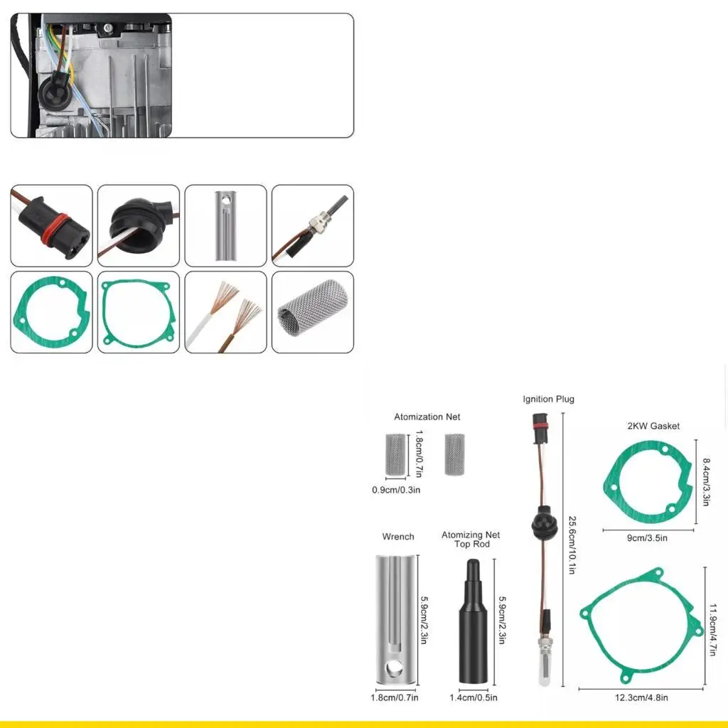 

SZCH дозирующий насос для топлива, нагреватель, ремонт свечей накаливания, простая установка, 12 В, ремонтный комплект свечей D4
