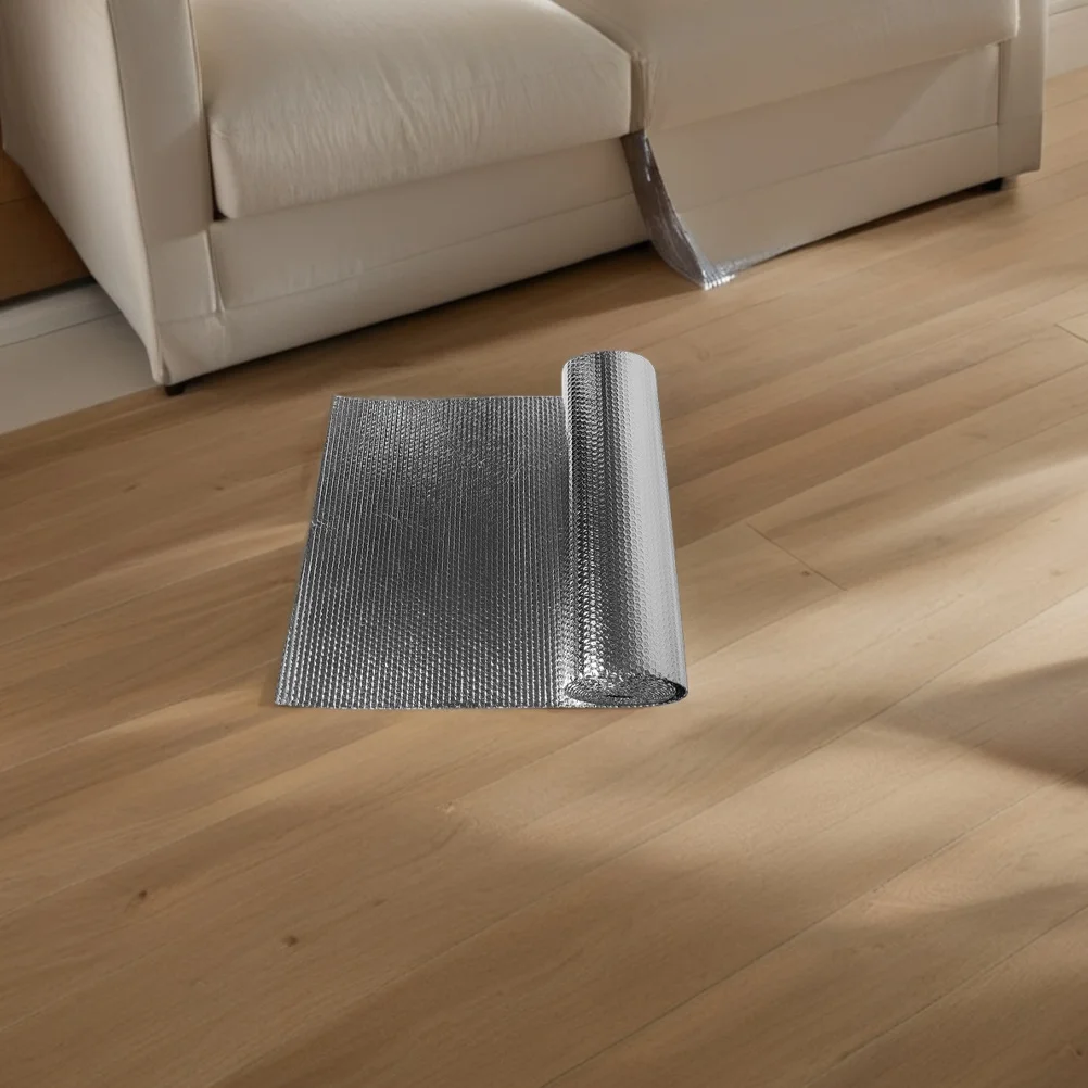 

60Cm Reflective Foil Roll Bubble Insulation Sheet For Windows Roofs Heat Reflective Film Thermal Barrier Window Insulation