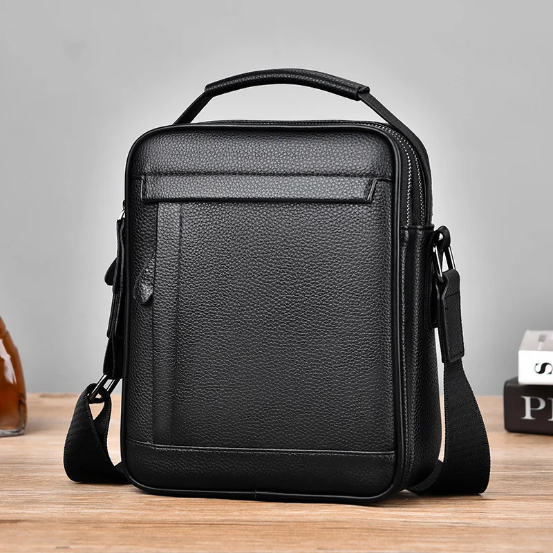 Men\'s Business Bag Shoulder Messenger Bag Large Capacity Shoulder Crossbody Shoulder Bag