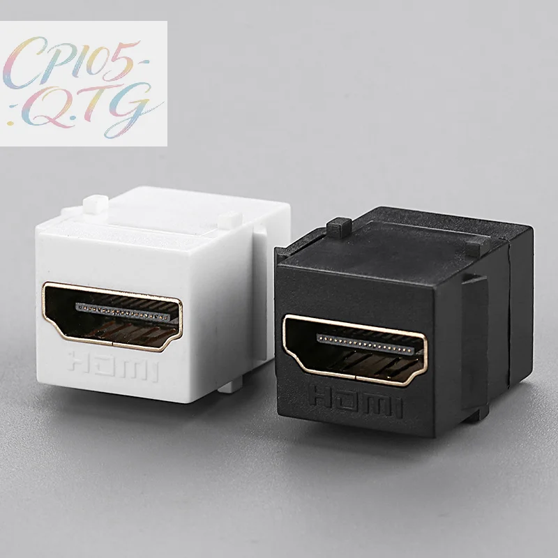 Hot Sale Keystone Jack  HD Module Insert Coupler Slot 180°  Female To Female Connector