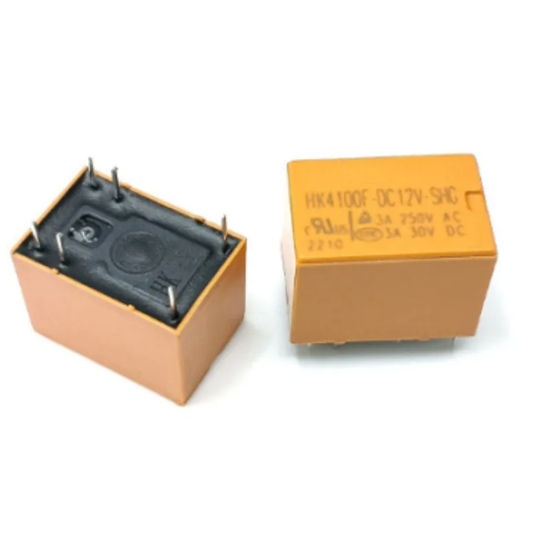 Free shiping   wholesale  10pcs/lot  relay   HK4100F-DC-12V-SHG