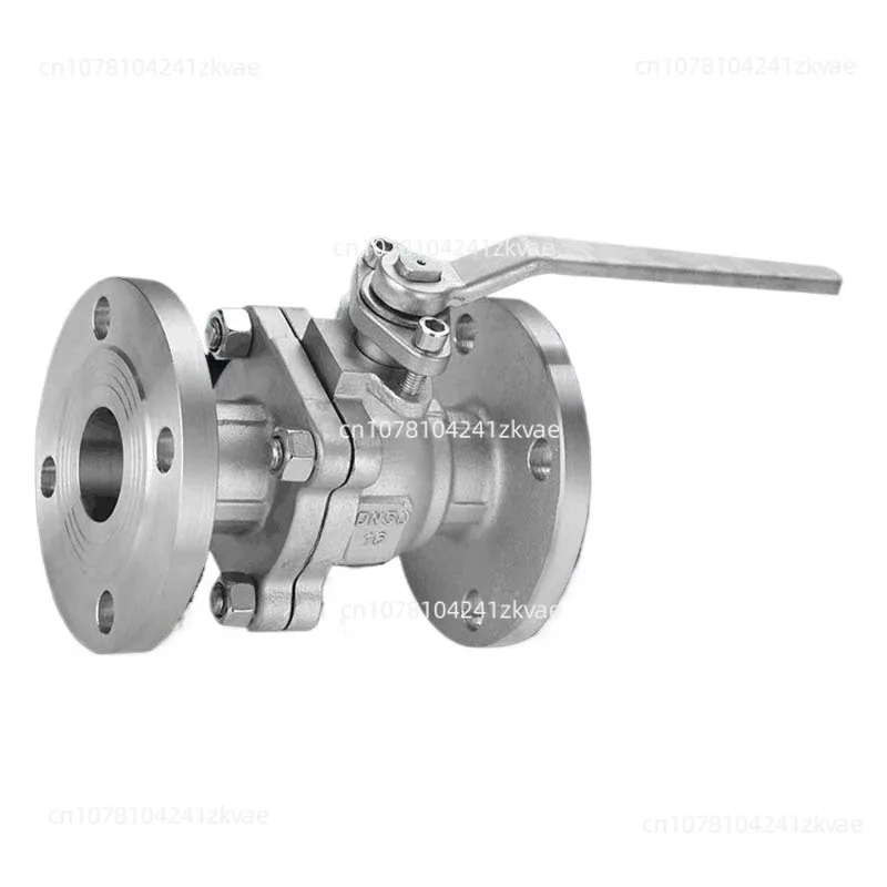 

Q41F-16P 304/316 Фланцевый шаровой кран из нержавеющей стали Литой стальной ручной газовый проходной промышленный клапан