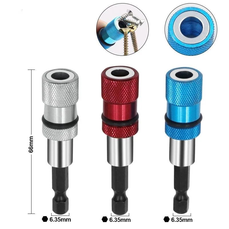 Imagem -02 - Chave de Fenda Magnética Bit Holder Profundidade Ajustável do Parafuso Hex Driver Ph2 Scewdriver Bits 60 mm Quick Holder 1pc Pol