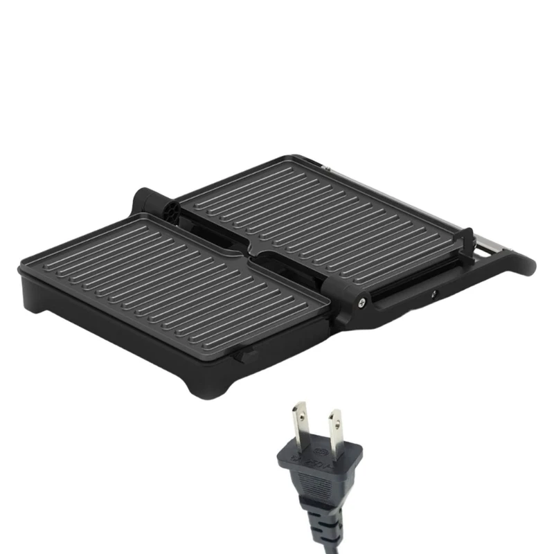 전기 샌드위치 제조업체 빠른 가열 파니니 프레스 그릴 쿨 그립 손잡이