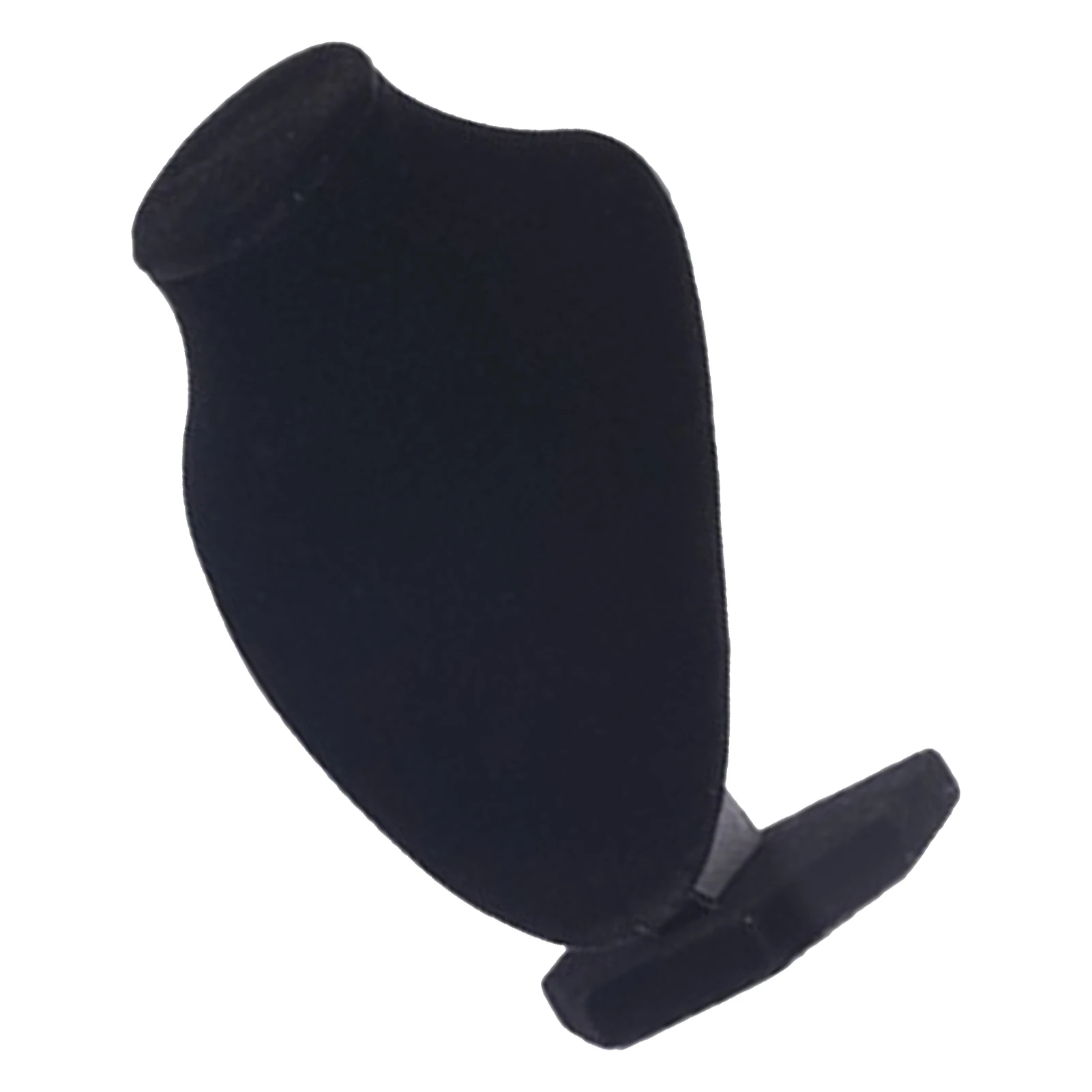 Necklace Display Holder Decor Wooden Safe Portable Stylish Black Lint Necklace Mannequin Bust Elegant for Store for Women