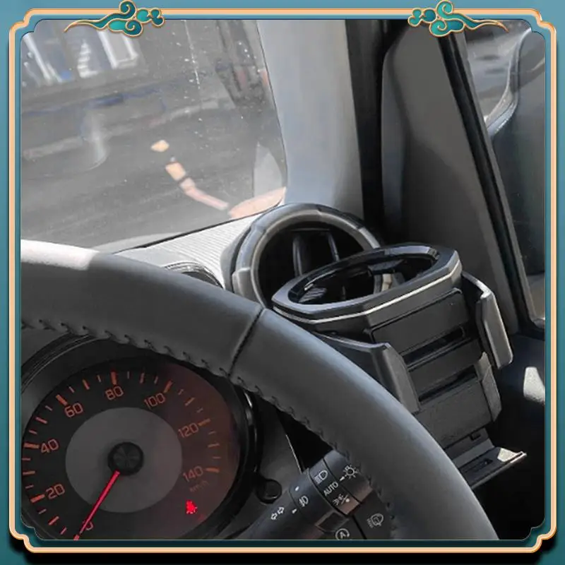 

Latest Car Water Cup Holder For Suzuki Jimny JB74 JB64 2019-2024 Phone Holder Stand Bracket Replacement Parts Interior Accessor