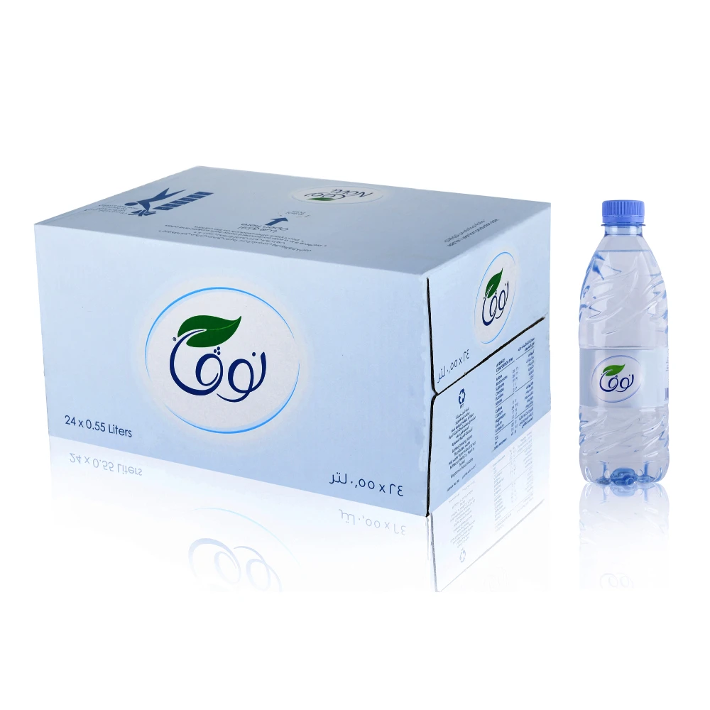 نوفا مياه الشرب المعبأة في زجاجات ، لتر × 24