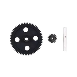 Wltoys 1:12 12428 12423 12429 FY-03 off-road vehicle remote control car metal center reduction gear 62T+17T motor gear accessori