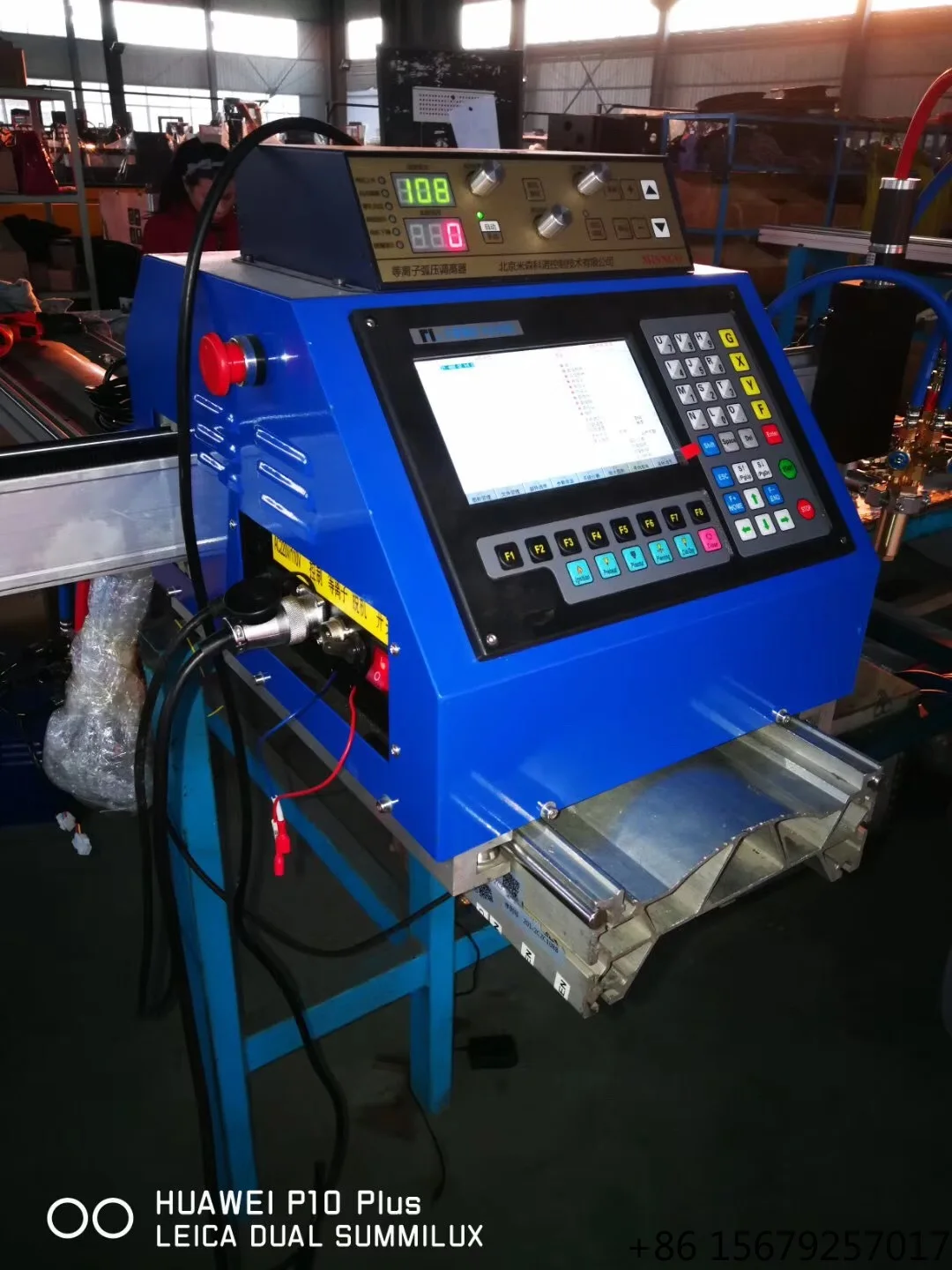 Plasma and Flame Cutting Dual-purpose Machine for Cutting Metal Materials; Easy to Operate.Portable Plasma Cutting Machine