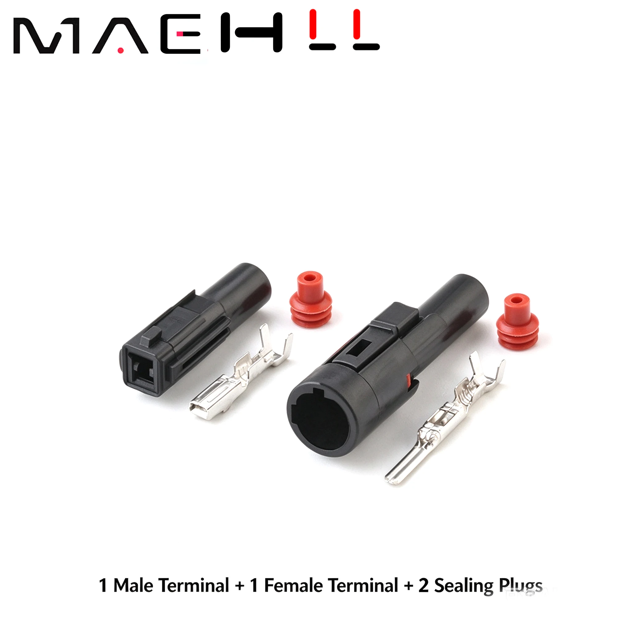 1/5 Set 1 Pin FW-C-1M-B FW-C-1F-B DJ7013Y-2.3-11/21 Assembly Automotive Connector Electrical Wiring Harness Socket Power Plug