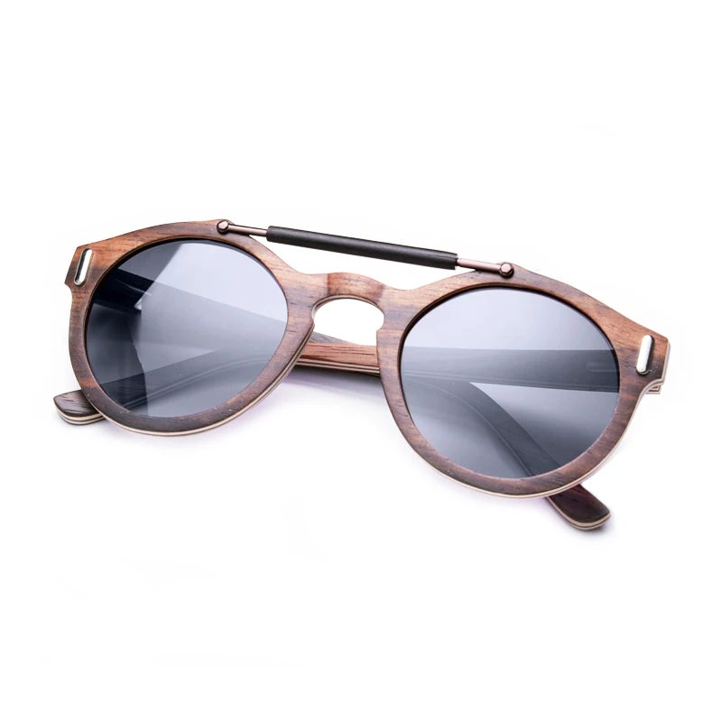 

2022 New Ebony Wood Sunglasses Men Polarized Mirror UV400 Lenses Handmade High Quality Fashion Sunglass Zebra Wooden Eyewear