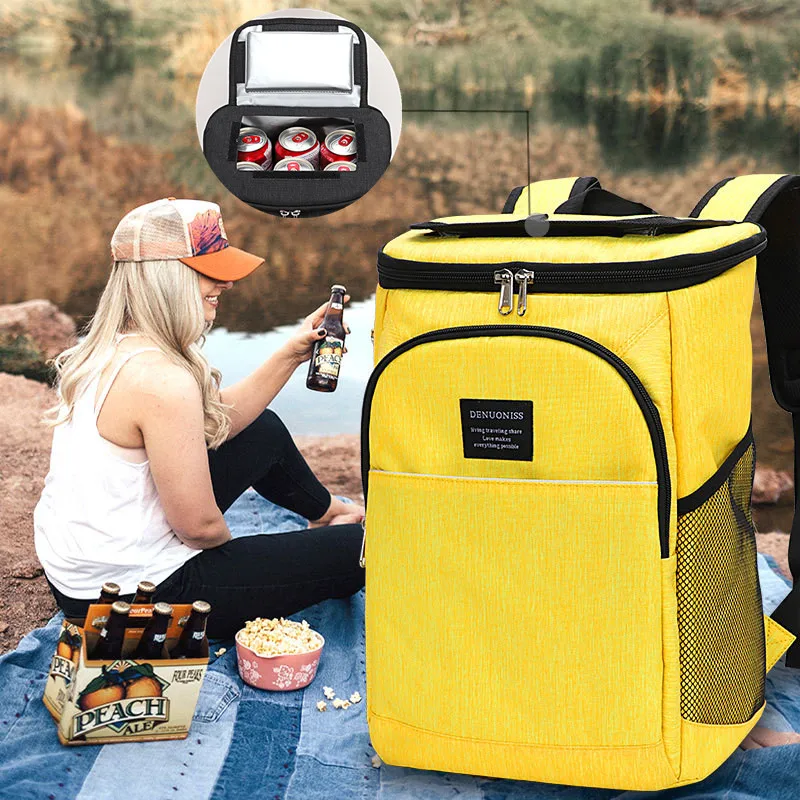 Zaino termico da Picnic forniture da campeggio per escursionismo all\'aperto accessori per il raffreddamento frigorifero da viaggio Lunch Box borse