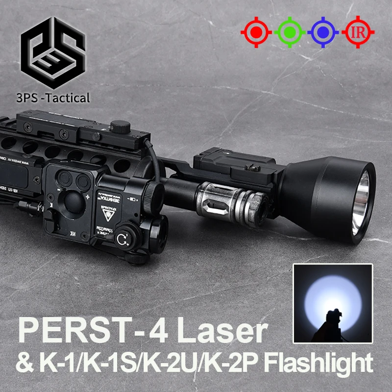 Zenitc AK-SD KLESCH 2U 2P K1S K1 Tactical Airsoft Scout Light Strobe Weapon Gun Rifle Flashlight Perst-4 Red Dot Green IR Laser