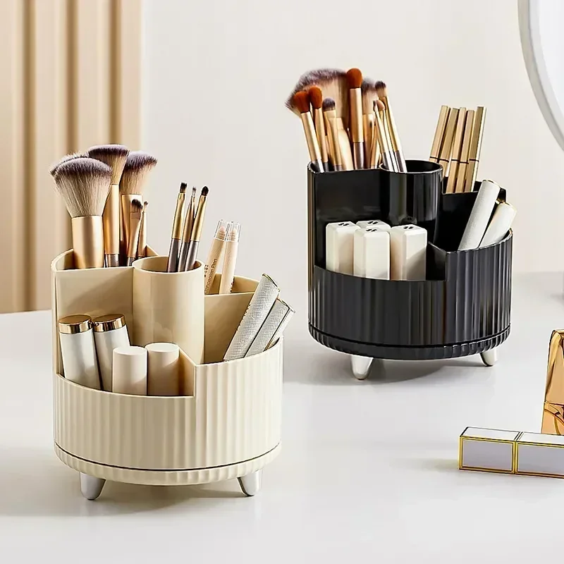 

Cosmetic Rotating Storag Luxury Lipsticks Makeup Organizer Brush 360° Container Organiser Make Up Vanity Holder Box