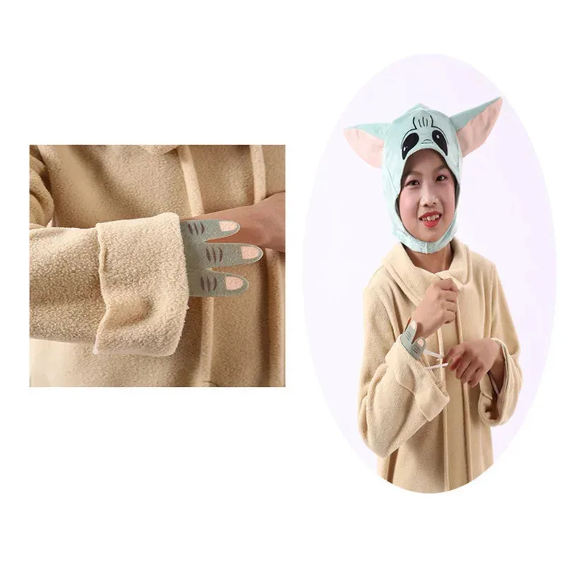 Silisili AHalloween لطيف Y-Yoda-طفل زي لعيد الميلاد كرنفال حفلة تأثيري الملابس سنة الاطفال أنيمي C 2025 ☆   جديد