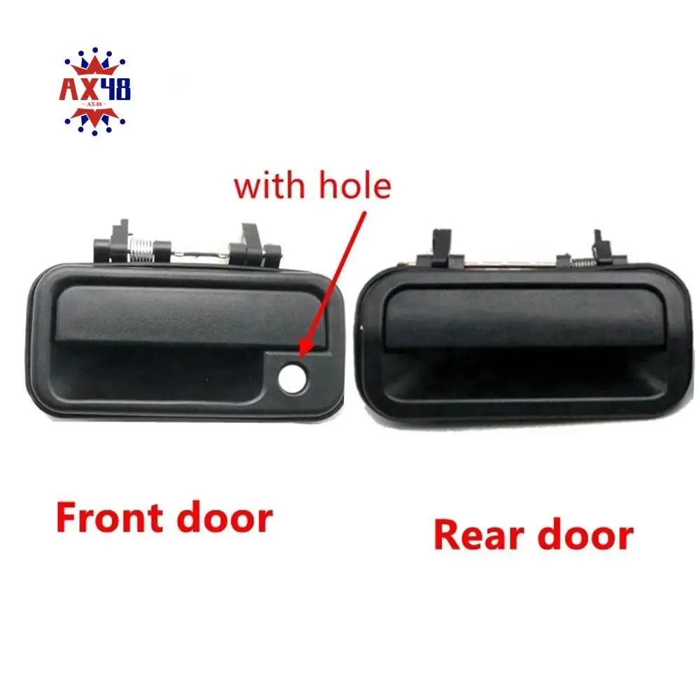

AX48-Car Black Exterior Door Handles Replacement For Isuzu Rodeo Pickup 1998 1999 2000 2001 2002 2003