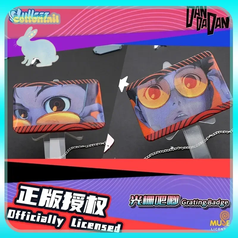 

Оригинальный Nullset Dandadan TV Sence Lenticular Series, значок слепых сумок Momo Okarun, аниме, периферийные устройства, коллекция украшений Acg, подарок