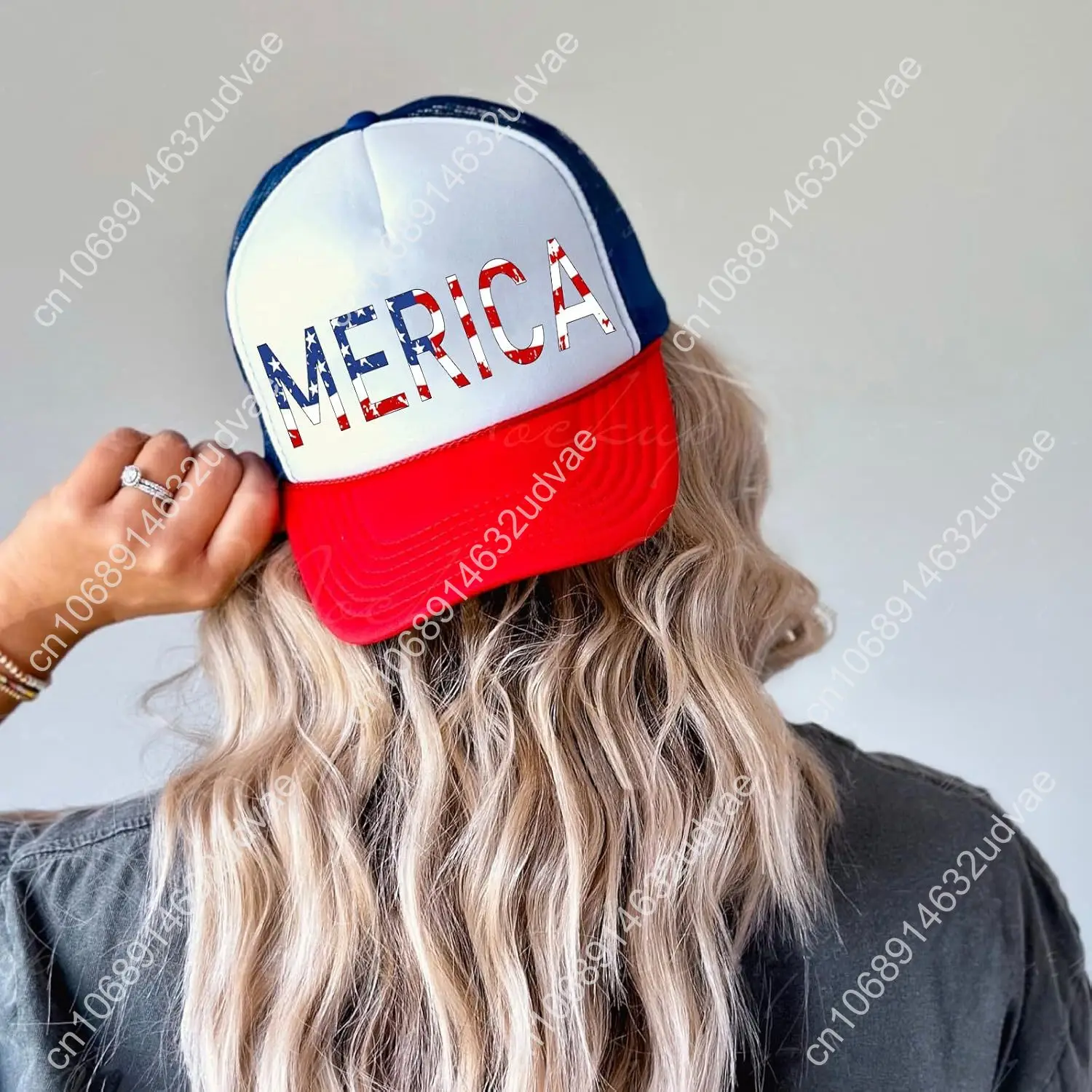 American Flag Hat USA Hat 4th of July Trucker Hats for Women Men Patriotic US Baseball Cap