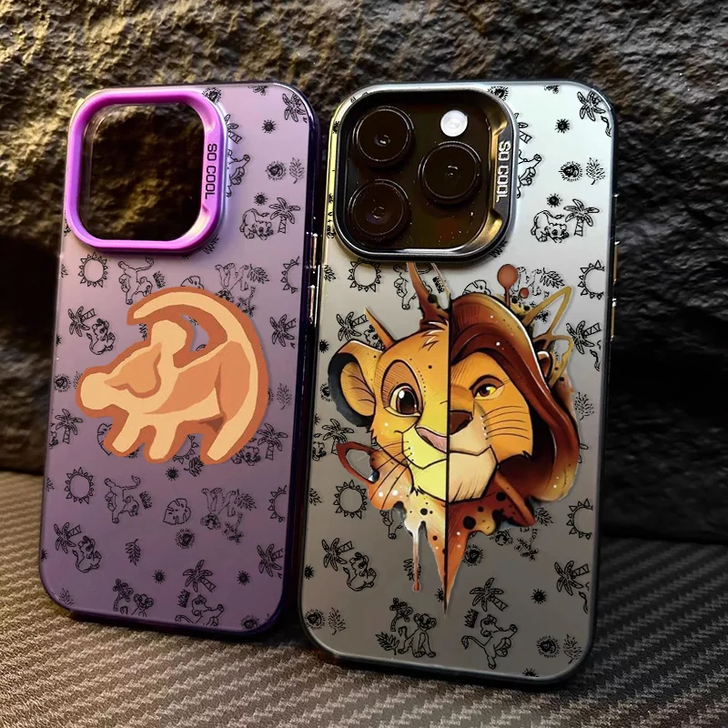 Disneys The Lion King Simba Phone Case for Huawei Honor 200 90 X6b X7a X9a X5 X8a X9b X7b X9 70 Nova 11 10 4G 5G Matte Cover