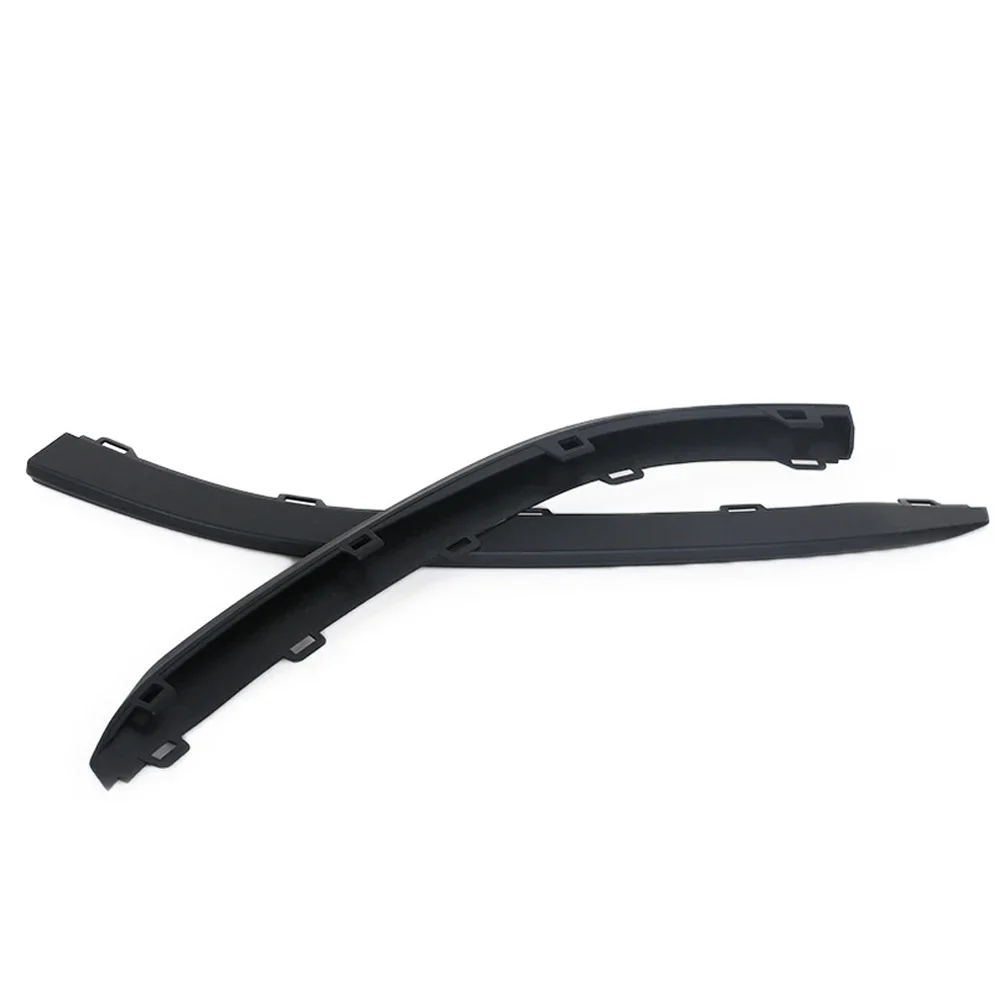 2Pcs Car Front Bumper Lip Air Deflector Valance Trim Lower Spoilers For VW For Golf MK7 GTI 2015-2017