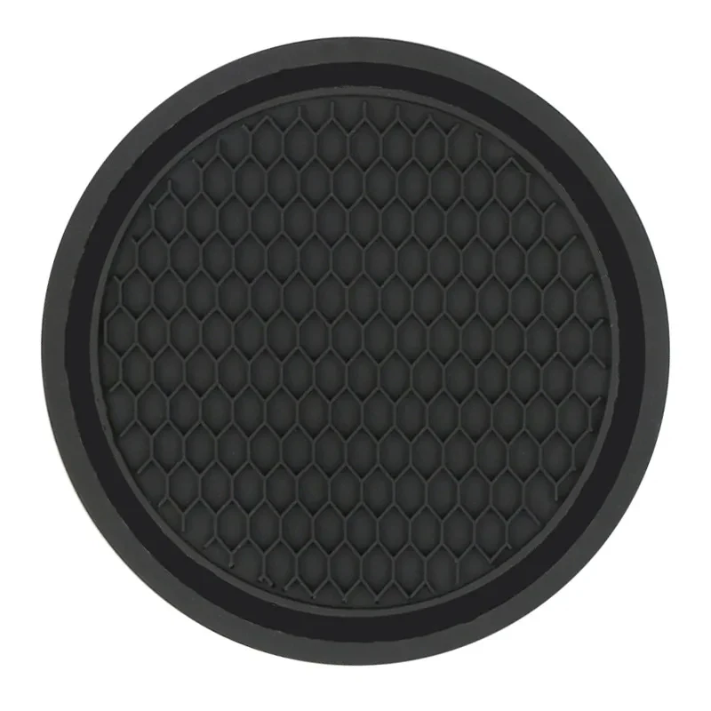 1/2pcs Car Non-Slip Water Cup Pad Rhinestone Decoration Auto Interior For Useful Things For Cars Car Duck Ornaments Interior