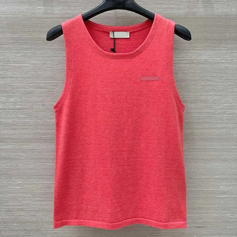 

Высококачественный женский котячий жилет с круглым вырезом однотонного цвета — простой и легкий, подходит для летнего топа 2570444.