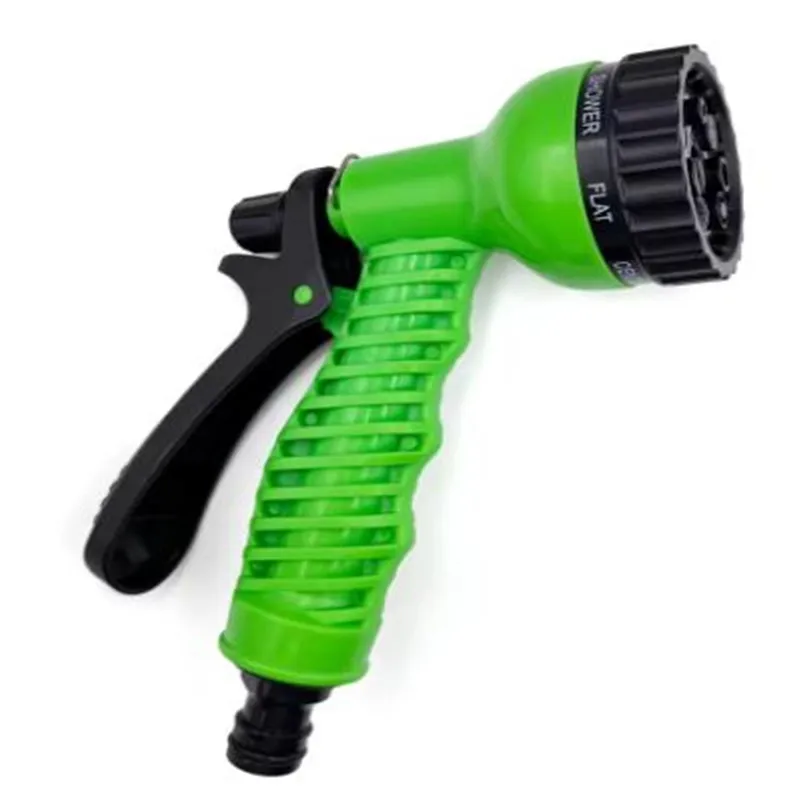 Garden Hose Pipe Water Hose Expandable Magic Hose 7 Patterns Water Gun Foam Pot Flexible Reels Hose Car Wash Gun Sprayer