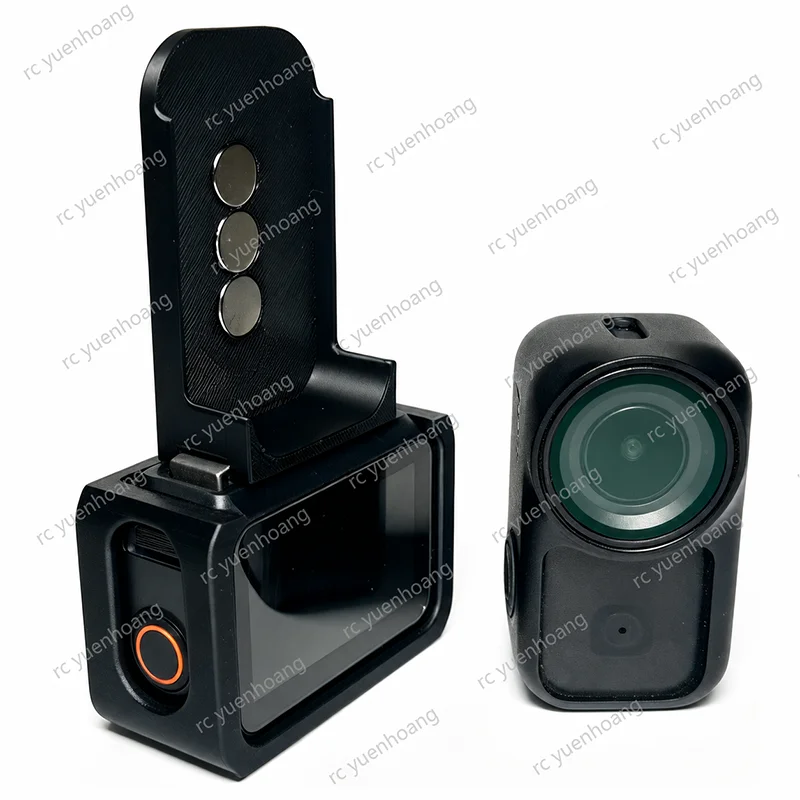1PCS For DJI Osmo Nano 3D Printed Strong Magnetic Quick Release Bracket Vertical Mounting Base Camera Stand Accessory Holder Kit
