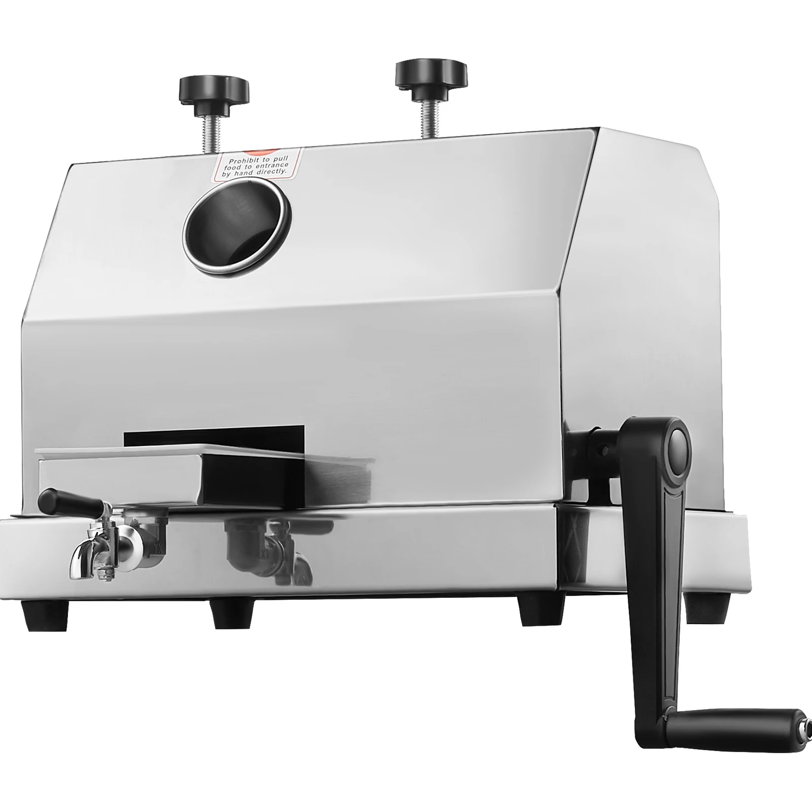 SucceBuy Commercial Sugar Cane Juicer 110LBS/H High Output Sugarcane Juicer Machine with 3StainlessSteel Rollers 2.4