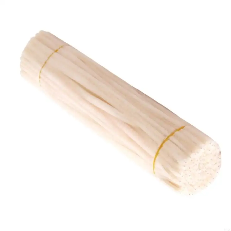 100peeces 30cmx6mm Cleaners Speecters мягкие плюшевые стебли красочные сгибаемые стебли y4qc