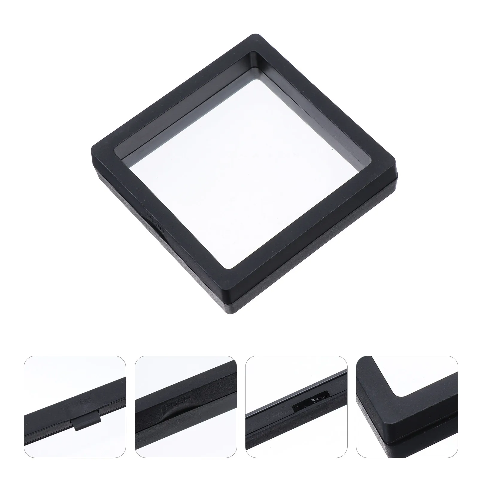 

Набор из 3 прозрачных подставок для накладных ногтей из АБС-пластика премиум-класса для хранения и организации принадлежностей для маникюрных салонов, накладных ногтей и украшений