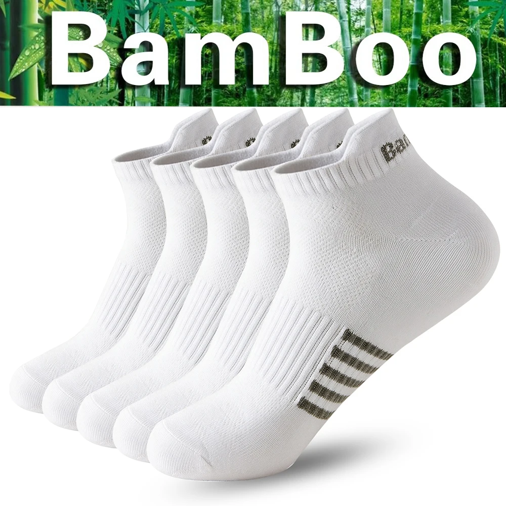 5/10 Pairs Men's Bamboo Fiber - Socks Ankle Men review and price