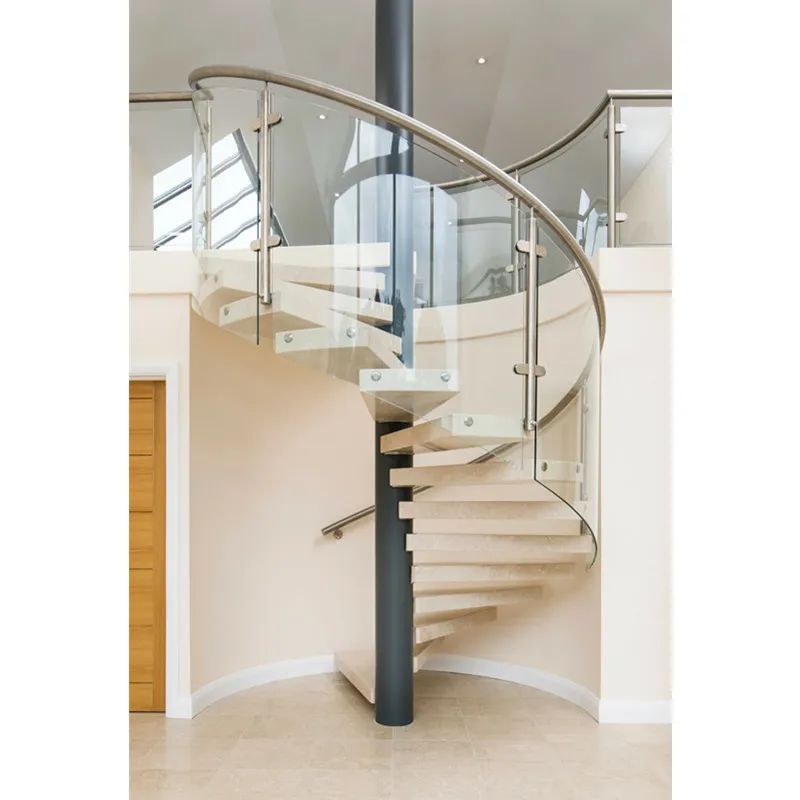 Customization Round Ladder/circular Steel Stair With Anti-slip Strip for Stairs