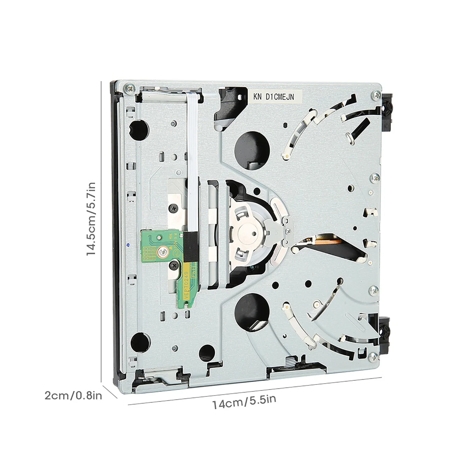 Disc Reparatie Deel voor Wii DVD Rom Drive Disk Vervanging DVD Rom Drive Dual IC Disc Reparatie Deel voor Nintendo voor Wii D2E Console