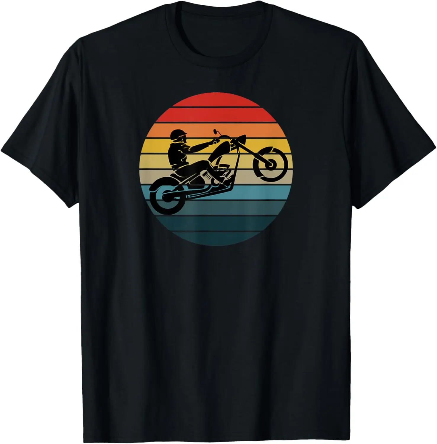 

Classic Motorcycle Retro Sunset T-Shirt Motorcycle