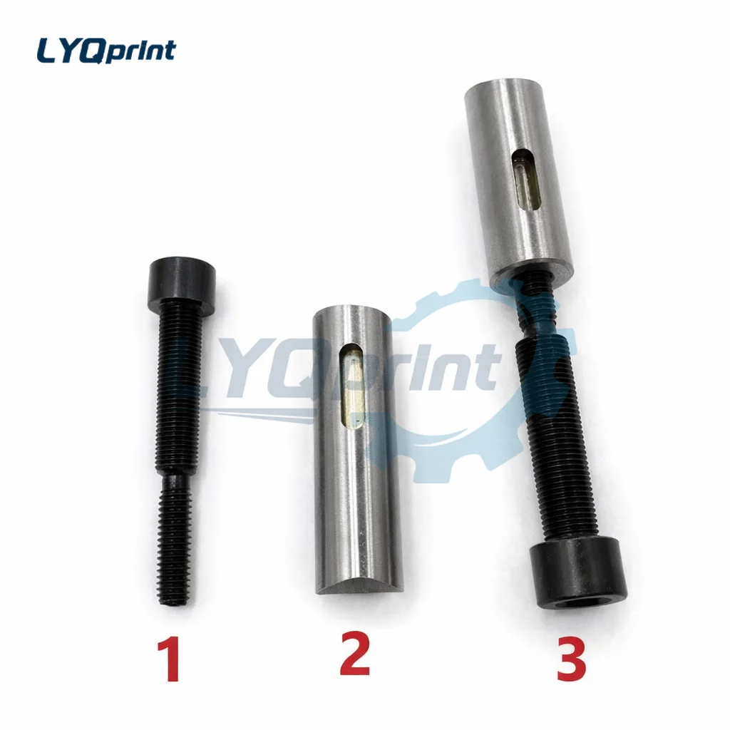 

Heidelberg SM74 Dampening System Parts Adjustment Rod Screw Block M2.030.023 M2.030.024 Offset Printing Machine