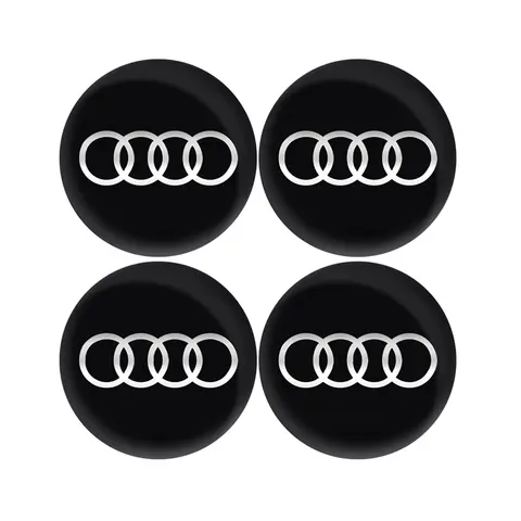 4PCS 56/60/65/68mm 자동차 스타일링 휠 센터 캡 허브 커버 배지 아우디 RS A8 A3 A4 B8 8P A6 C7 A5 Q5 B6 B9 Q7 A1 액세서리
