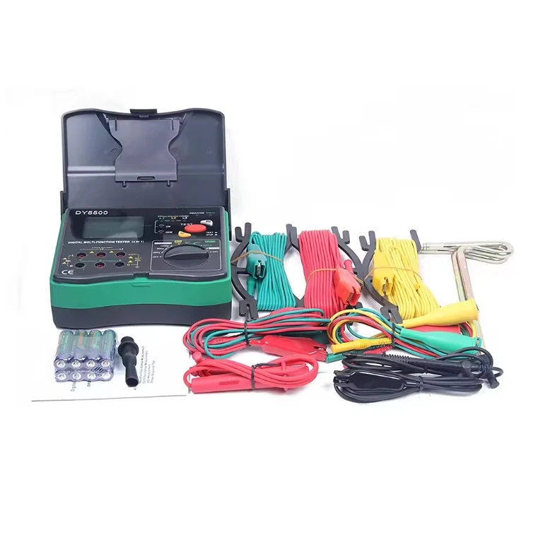 YYHC- ใหม่เครื่องทดสอบฉนวน Earth Tester Meter โวลต์มิเตอร์ตัวบ่งชี้เฟส 4 in 1