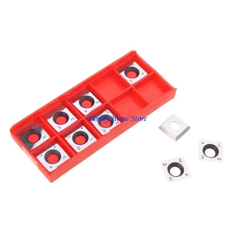 

P0UF Cutter Inserts Knives 15mmx15mmx2.5mm for Woodworking Planer Tool