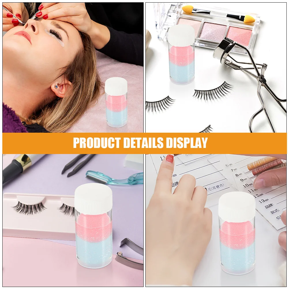 3er-Set Wimpernverlängerungs-Pinzetten-Reinigungsschwämmchen – Waschwerkzeug für professionelle Schönheitssalons