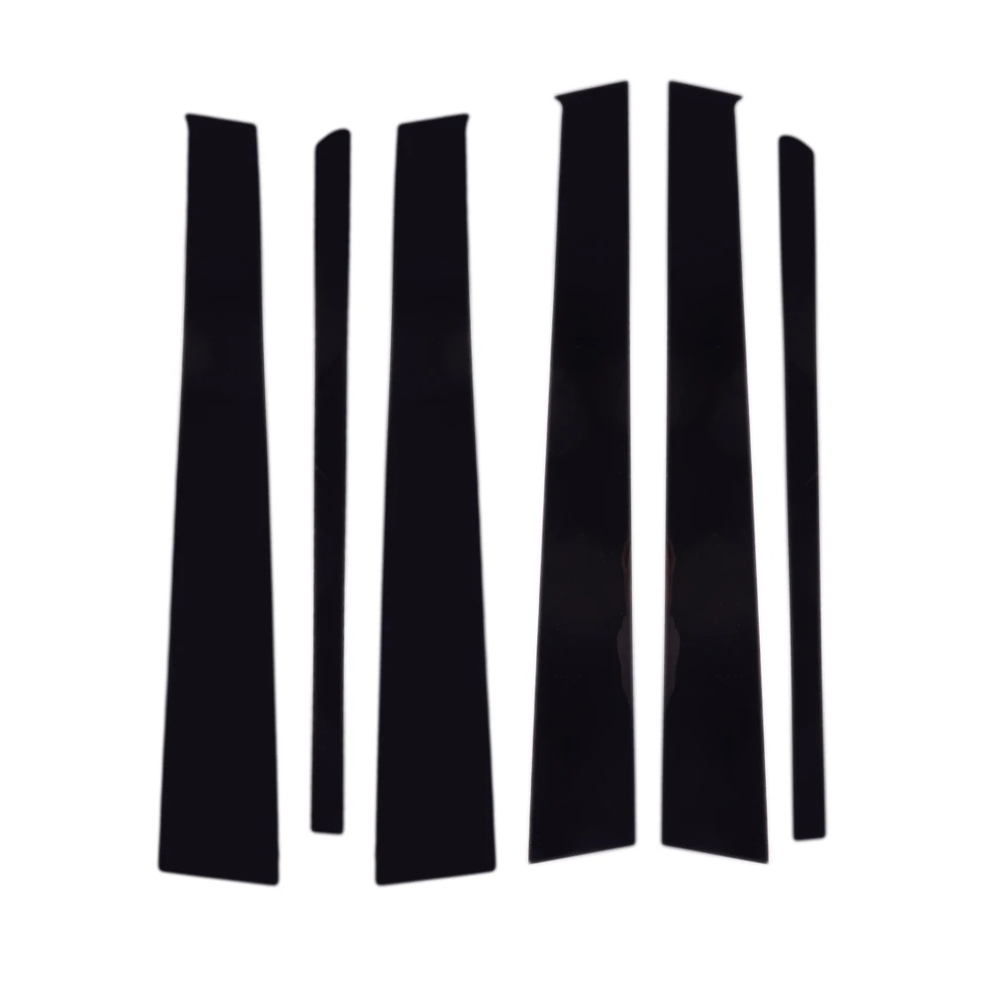 

Car Door Window B C Pillar Post Trim Cover Set PC Fit For Honda CRV CR-V Gen 2nd 2002 2003 2004 2005 2006 Glossy Black