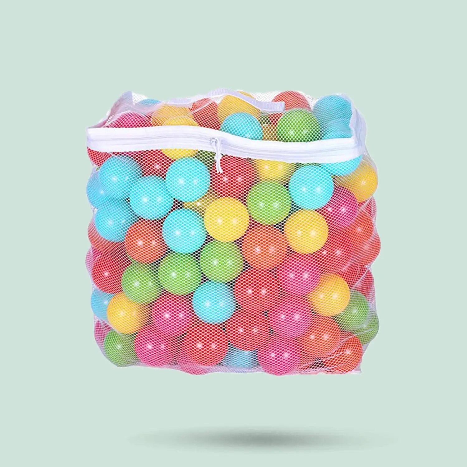 100 Stück Ozean-Babybälle – umweltfreundliche, farbenfrohe Bälle mit hoher Dichte für Wasserbecken und Spielbereiche für Kinder