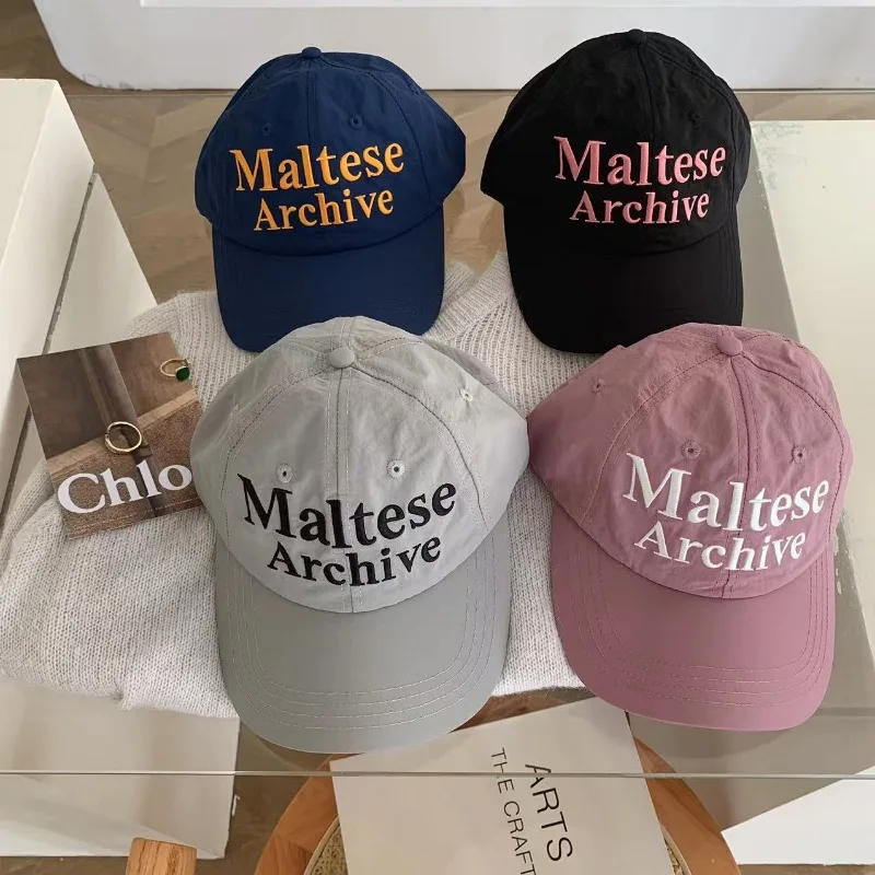 

Summer Quick-drying Letter Embroidered Baseball Hat for Men and Women Outdoor Sunshade Casual Versatile Adjustable Sports Cap