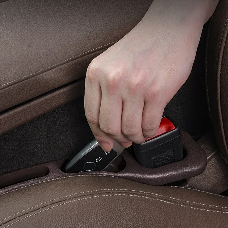 2025NEW Car seat gap plug anti-leak strip Car interior accessories Seat invisible storage box filling strip general guide image 5