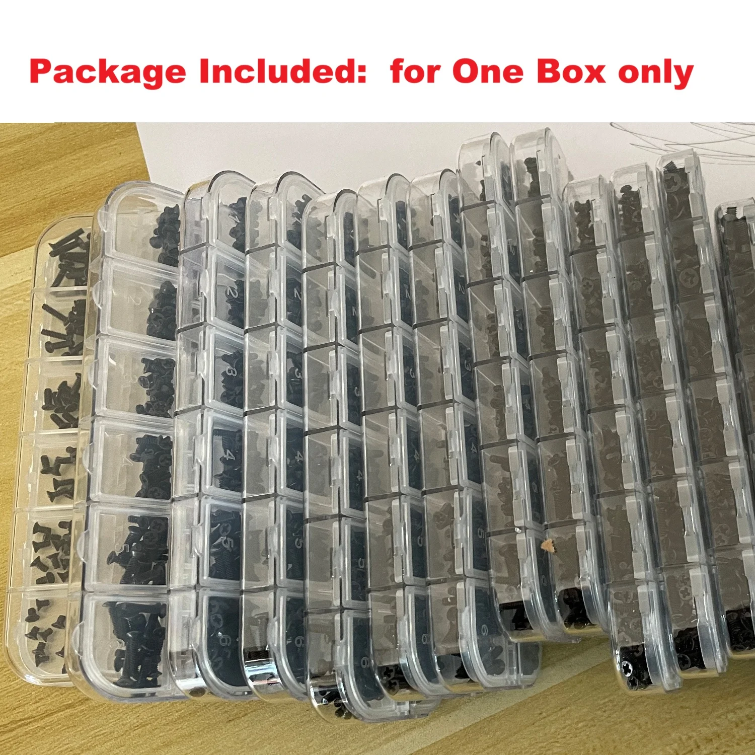 240pcs Flat Head Carbon Screws Kit For PC Samsung IBM Lenovo HP Dell Asus Toshiba Acer Gateway MSI Laptop Notebook Computers