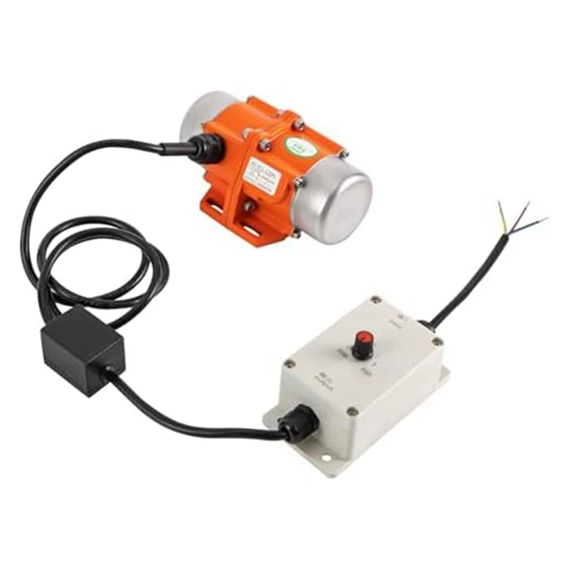 

Vibration Motor, 30W Vibrating Asynchronous Vibrator Vibration Motor With Speed Controller 110V 3600RPM Apply In Mining