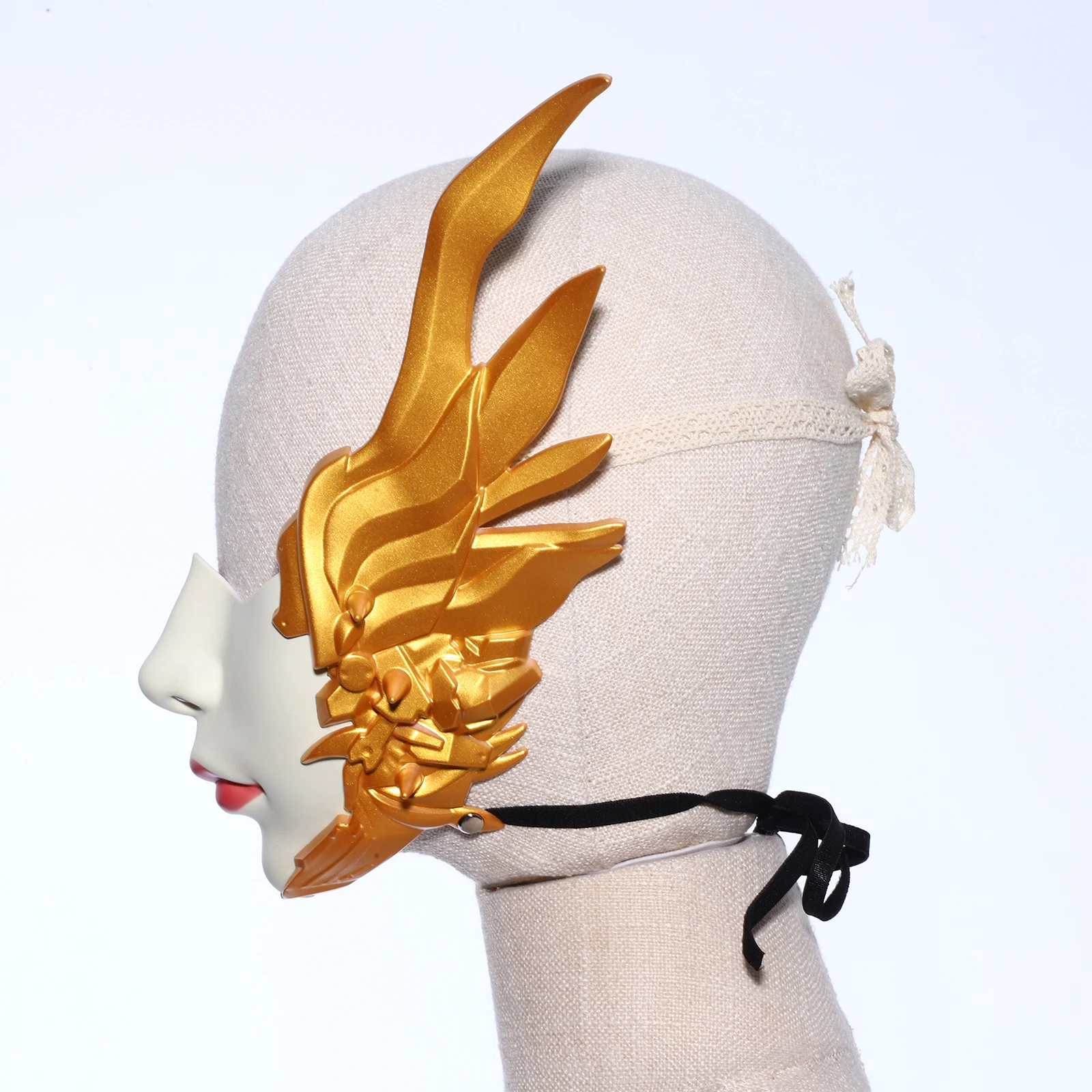Resin Breathable Mask Steampunk Half Face Mask Themed Party Supply Props Halloween Cosplay Costume Performance Anime Face Cover