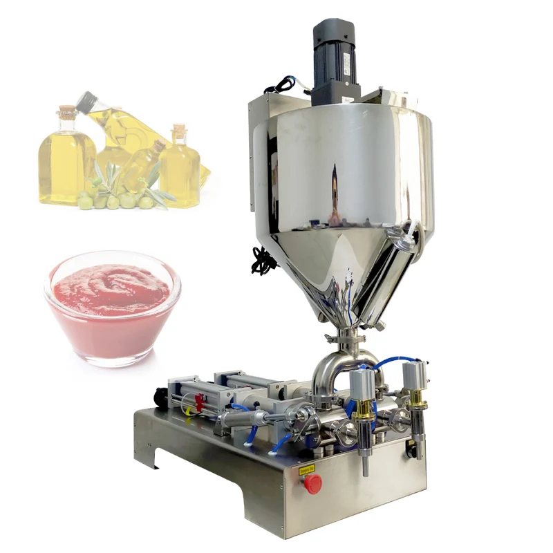 Commercial Paste Filling Machine For Honey Mayonnaise Tomato Sauce Chili Sauce Quantitative Filling Machine