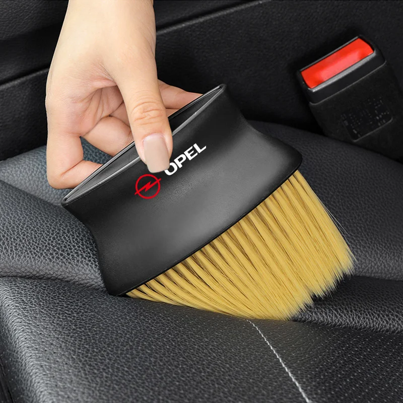 Soft Bristle Car Air Conditioner Cleaning Brush Car Wash Dust Cleaner For Opel Astra G H J F K Insignia Vectra C D Zafira B etc